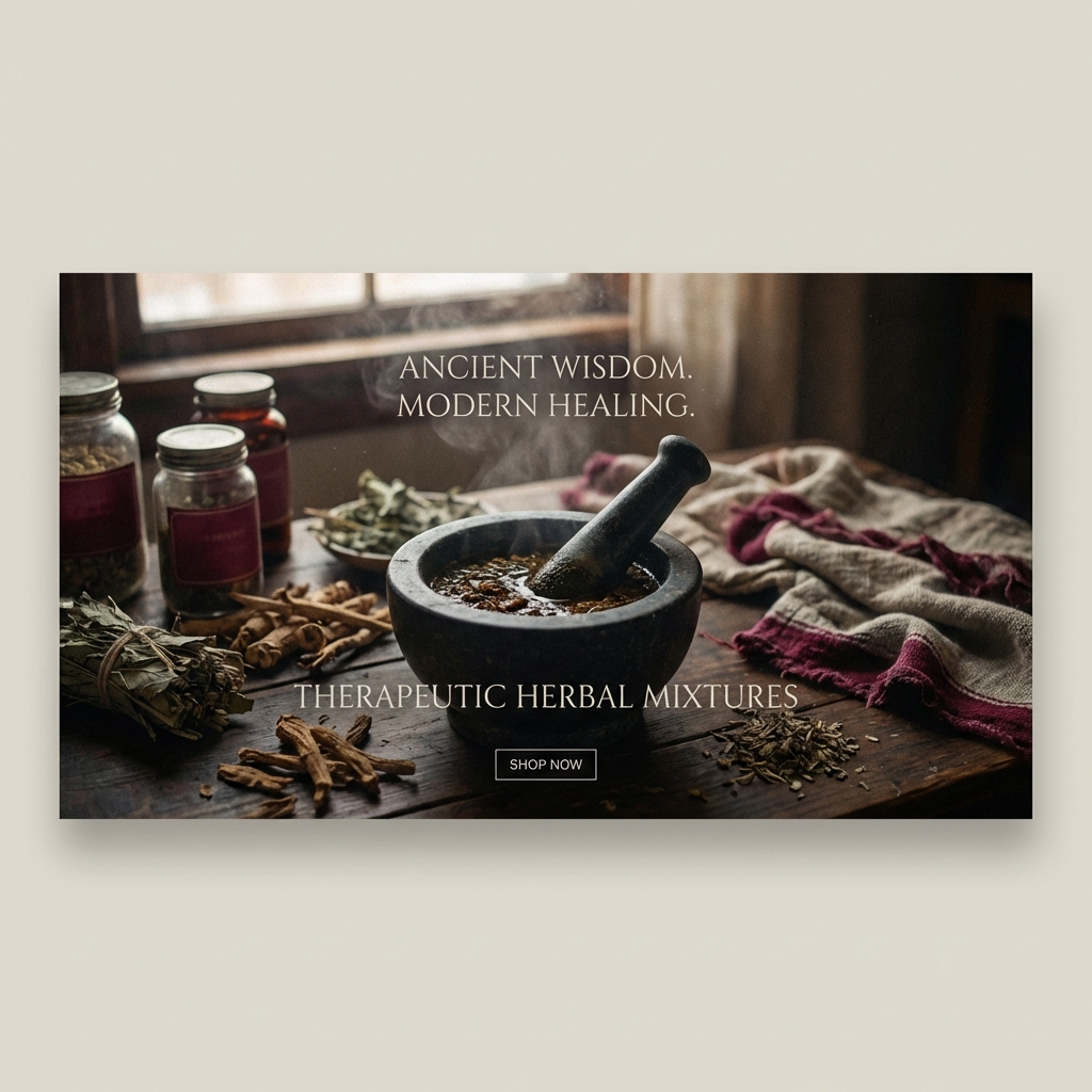 الخلطات العلاجية